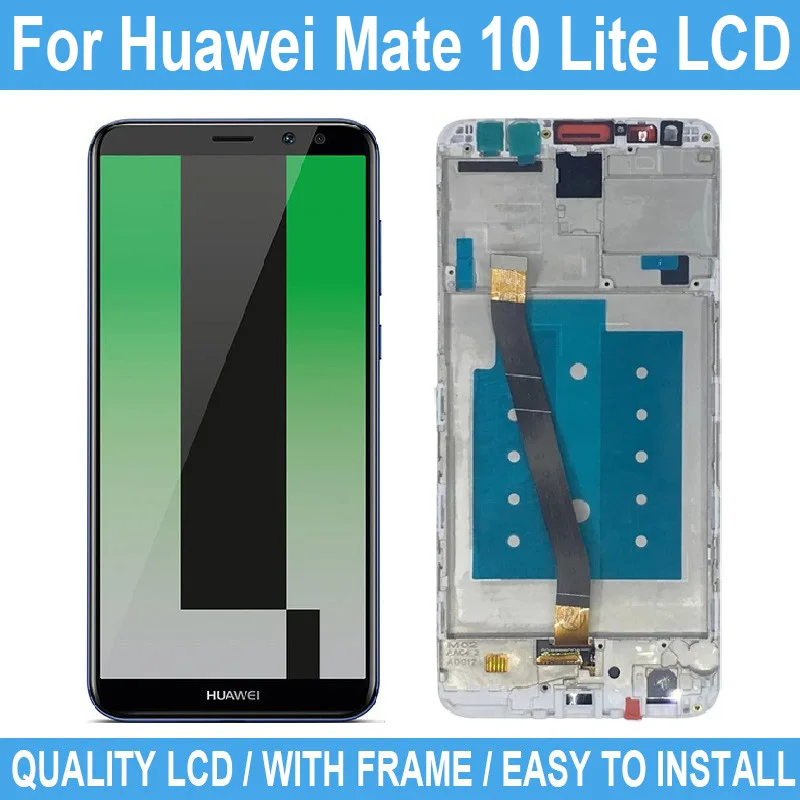 ЖК-дисплей для Huawei Mate 10 Lite с сенсорным экраном 5 9 дюйма и дигитайзером дисплей