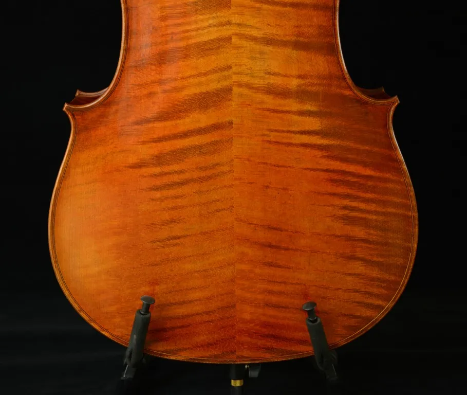 Реальное фото горд 4/4 Виолончель мастер Wang's Own Work 200-y старая ель No. W25