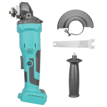 

100mm 18V Brushless Wireless Impact Angle Grinder Head Tools Kit Without Battery Durable And Practical Angle Grinder