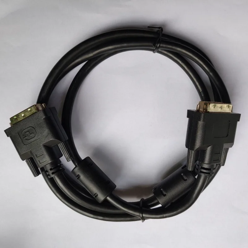 RIVOER DVI кабель для передачи данных 24+ 1 кабель для подключения видео высокой четкости компьютерного монитора папа-папа 1,5 м DVI кабель