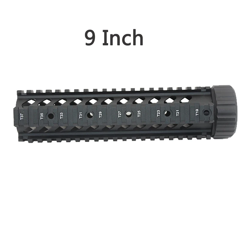 Алюминиевый Охотничий Тактический Страйкбол Handguard 7 9 дюймов для M4 Carbine Free Float Quad рельсовый прицел Монтажные Аксессуары для винтовки