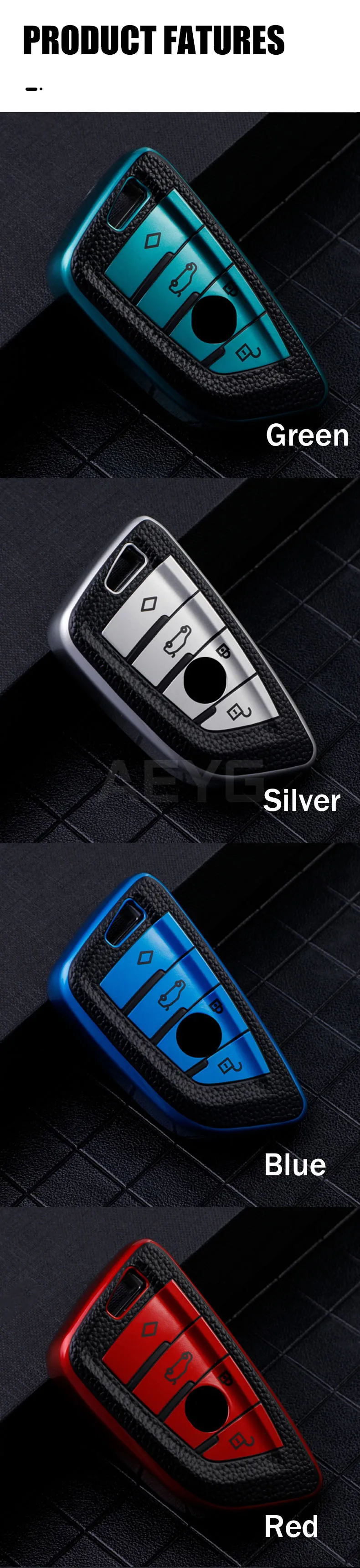 Cover chiate/telecomando per BMW X1 X3 X5 X6 X7 1 3 5 6 7 Series G20 G30 G11 F15 F16 G01 G02 F48 Holder Protector Shell - He11a73b9fba3476e98257d594bc3acb3U