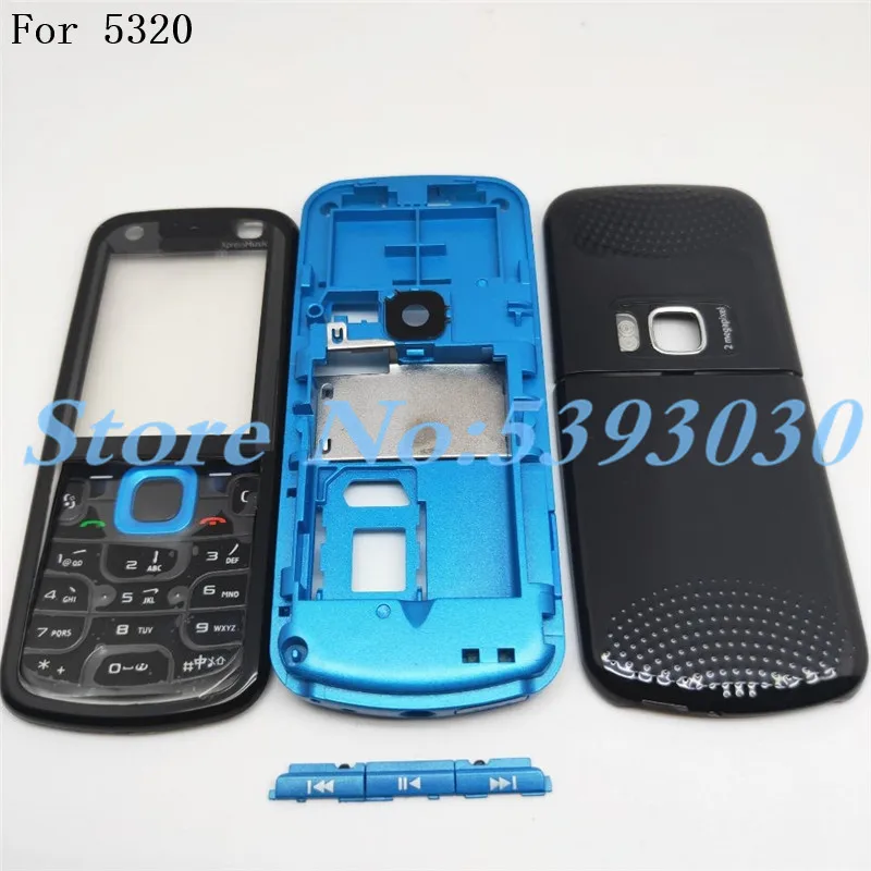 Чехол для Nokia 5320, дверная рама+ задняя крышка батареи+ клавиатура+ логотип, запасные части