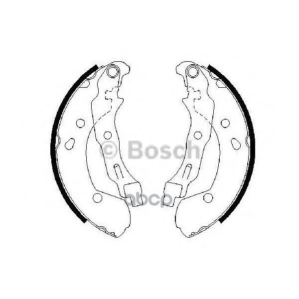 Колодки Тормозные Барабанные Bosch арт. 0986487668