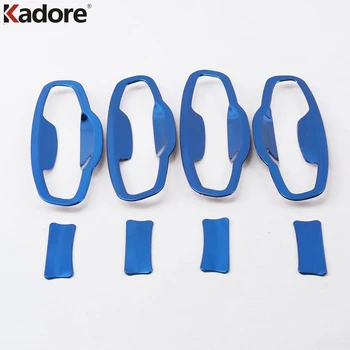 

Door Handle Bowl Cover Trim For Volkswagen T-Roc 2017 2018 2019 Stainless Steel Decoration Frame Sticker Car Styling Accessories