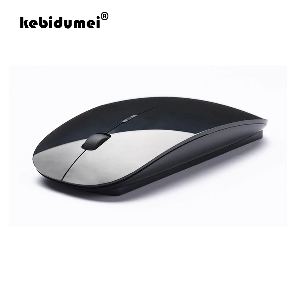 Беспроводная мышь kebidumei 2 в 1 Bluetooth 5 0 + 4 ГГц 1600 DPI ультратонкая эргономичная