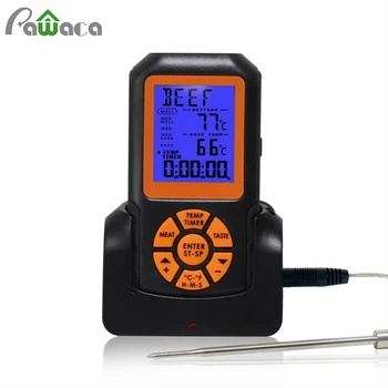 

Digital Food Thermometer with probe Instant Read Grill Thermometer Liquids BBQ Fridge Fry Meat Cooking OvenThermometer Kitchen