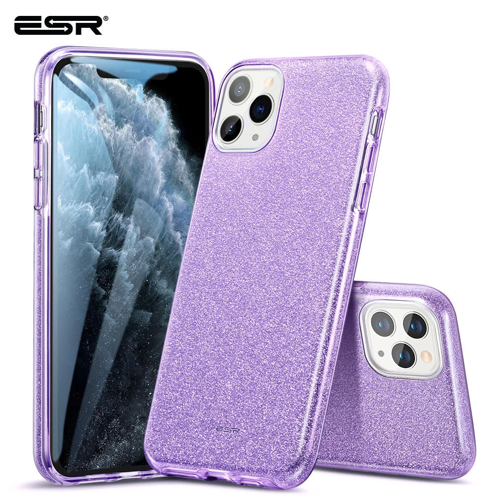 

ESR Case for iPhone 11 Pro Max Cover Glitter Sparkle Bling Case for iPhone 11 Pro Luxury Shockproof Bumper Case for iPhone 11