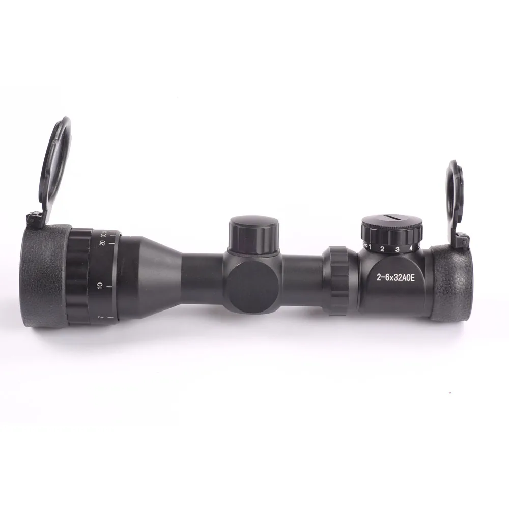 Reflex 2-6x32 AOE прицел с 20 мм рельсовым креплением для наружной охоты стрельба прицел