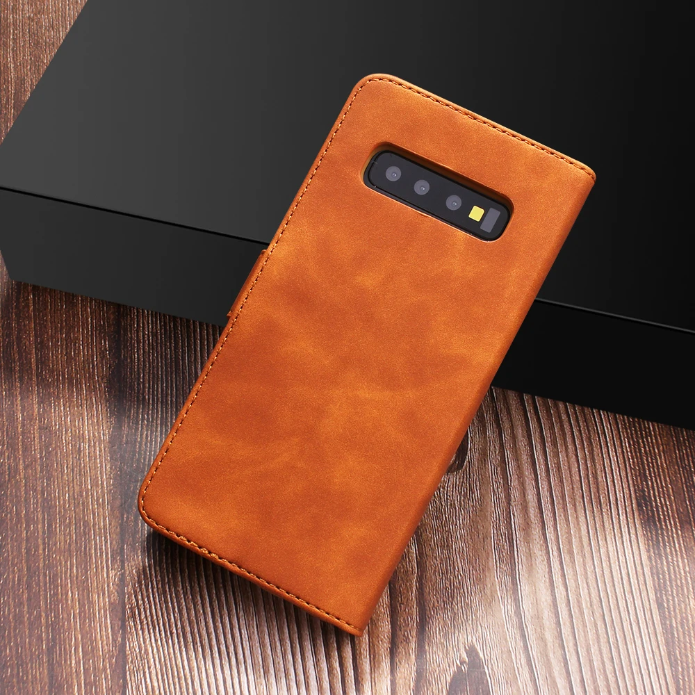 Для samsung galaxy s10 чехол кожаный бумажник samsung s10 plus чехол для телефона для samsung s10e чехол откидной Чехол Funda S10 Lite