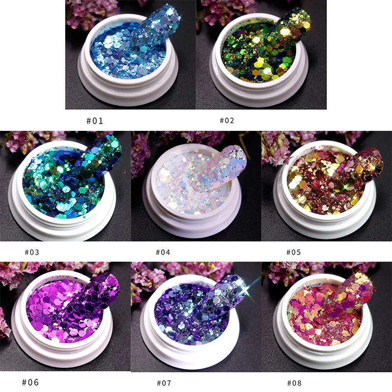 Iridescent Flakes Gold Pink White Flakes Slices Chrome Pigment Dust Nail Powder Glitter Sequins Nail Art Decoration Manicures nail powder nail flakes nail pigment nail glitter nail decoration nail decorations
