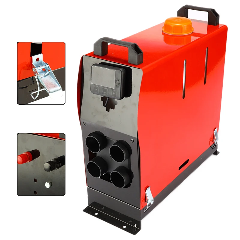 8000W 12V русский трансляции Remote Air дизелей нагреватель Универсальный одно отверстие автомобиля подогреватель для грузовых автомобилей автодома лодки ЖК-дисплей ключ зажигания