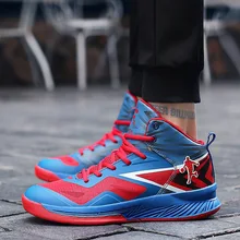 Зимние мужские баскетбольные кроссовки с высоким берцем, износостойкие, дышащие, очень высокие, для студентов, граффити, повседневная обувь, живое обучение, боевые