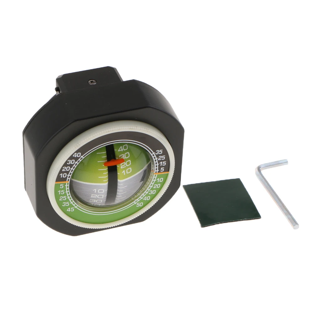 Car Angle Tilt Inclinometer Measurement with LED lights Bright Gradient Tool