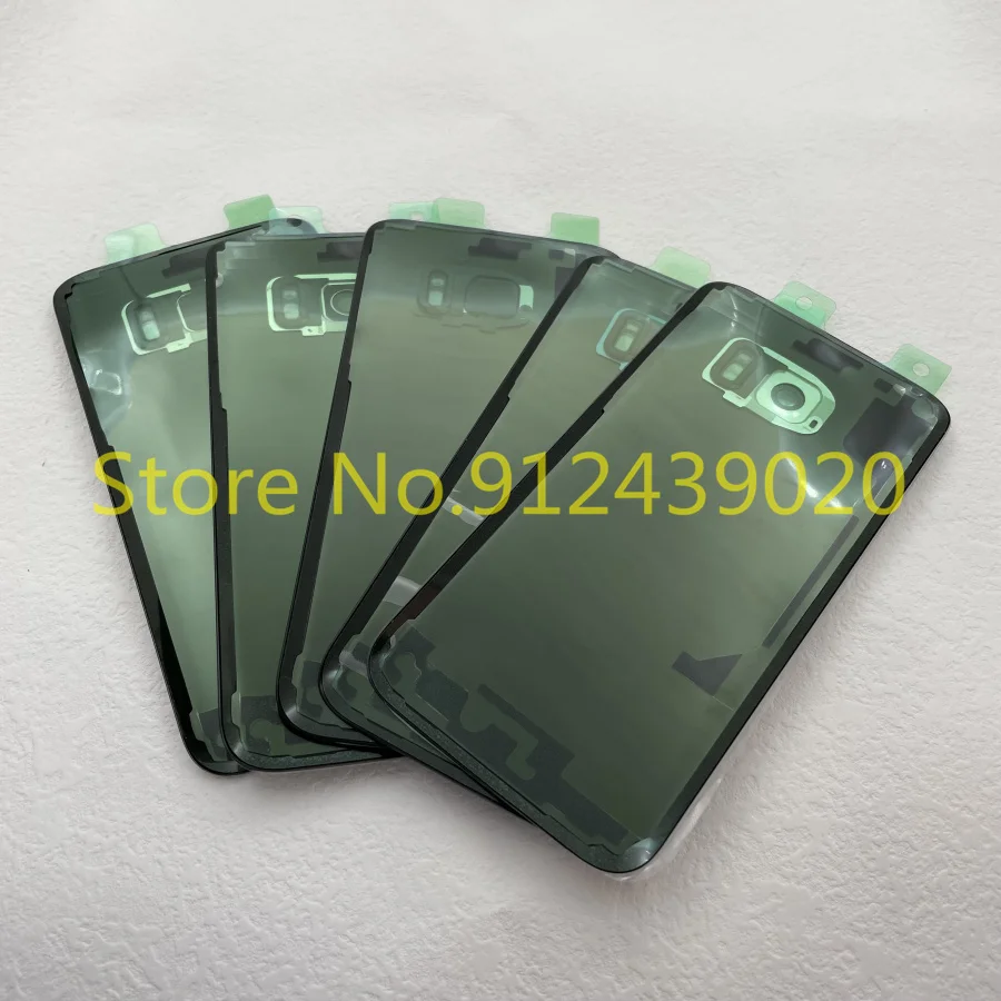 for SAMSUNG Galaxy S7 G930F Back Glass Battery Cover Samsung S7 Rear Door Housing Case With  Camera Lens A cute samsung cases