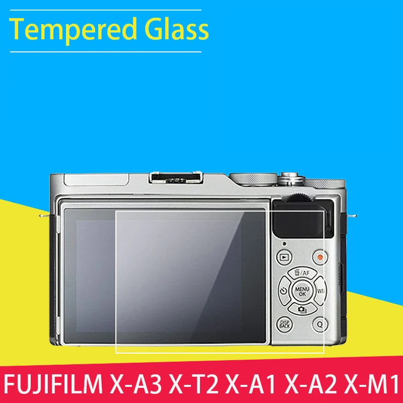 Закаленное стекло для экрана Fujifilm защитная пленка жк FX A5 A2 A20 X A3 T2 T3 A10 T20 E3 X100F T 4 5 10
