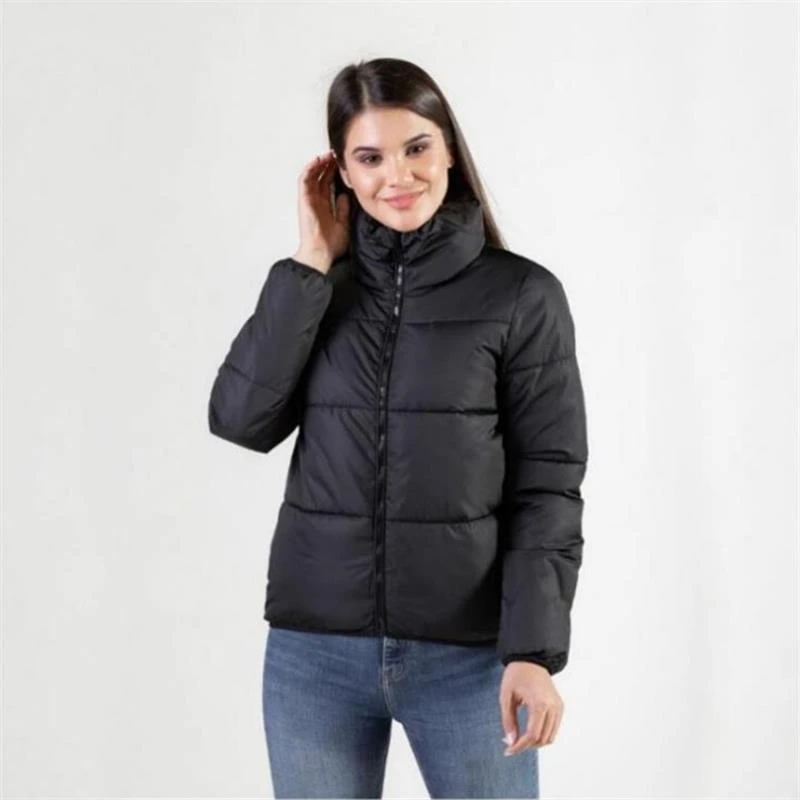 green puffer jacket women's