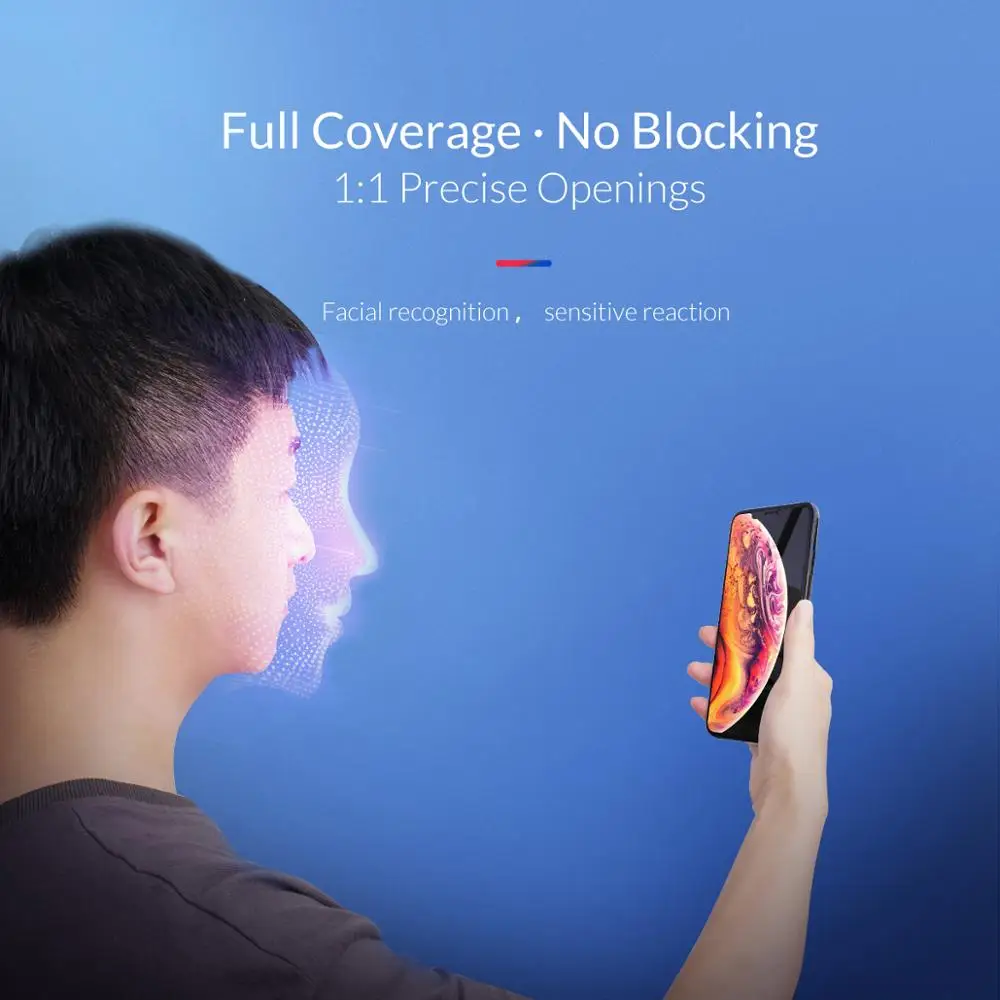  ORICO Gehärtetem Glas Privatsphäre Screen Protector Für iphone X XR Schutz Glas Auf iphone XS Max S