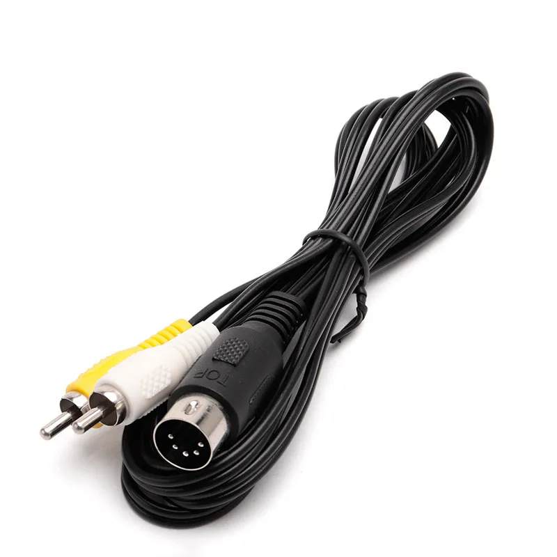 Câble AV RCA Haute Qualité Pour Mega Drive 1 (MD1) Et Master System 1 - MicompuTer
