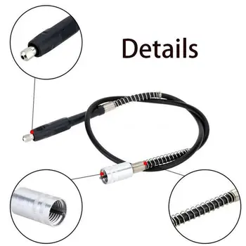 

Electric Grinder Extension Flexible Shaft Jade Root Nuclear Wood Engraving Machine Drilling Tool Electric Grinder Machine Parts