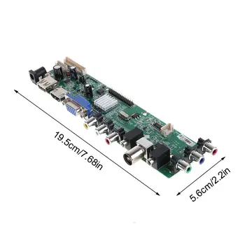 

1Set DS.D3663LUA.A81 DVB-T2/T/C Digital TV 15-32" Lcd TV Controller Driver Board D08A
