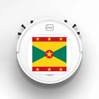 

Robot Vacuum Cleaner Intelligent Automatic Mopping Clean Robot for Floor flag of grenada