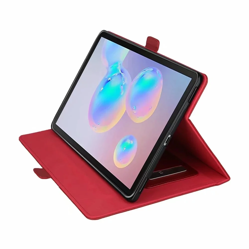 Кожаный чехол Премиум для Samsung Galaxy Tab S6 10 5 2019 T860 T865 планшет смарт подставка Чехол +