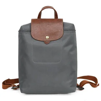 

Backpack Casual Simple Small Backpack Zipper Folding Student Travel Bag