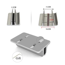 Aluminum Vertical Laptop Stand for Macbook Air Pro 13 15 Desktop Stand Mount with Adjustable Dock Size for Surface Chromebook