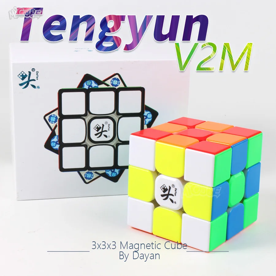 2020 Neo Dayan Tengyun V2 M Магнитный куб 3x3x3 скоростной Magico 3x3 с магнитным кубиком скоростные