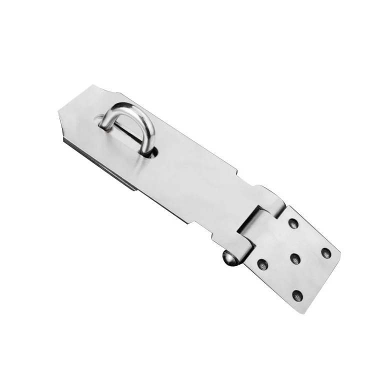 

Supply 1 Thick Stainless Steel Lock Card Box Buckle 201 Stainless Steel gua suo kou Anti-theft Clasp Lock Nasal Door