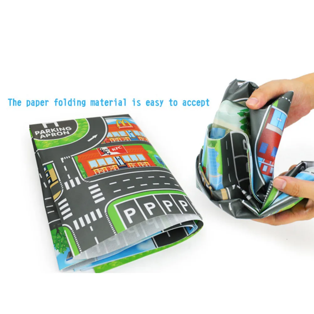 Влагозащищенный портативный игровой коврик для раннего развития детский