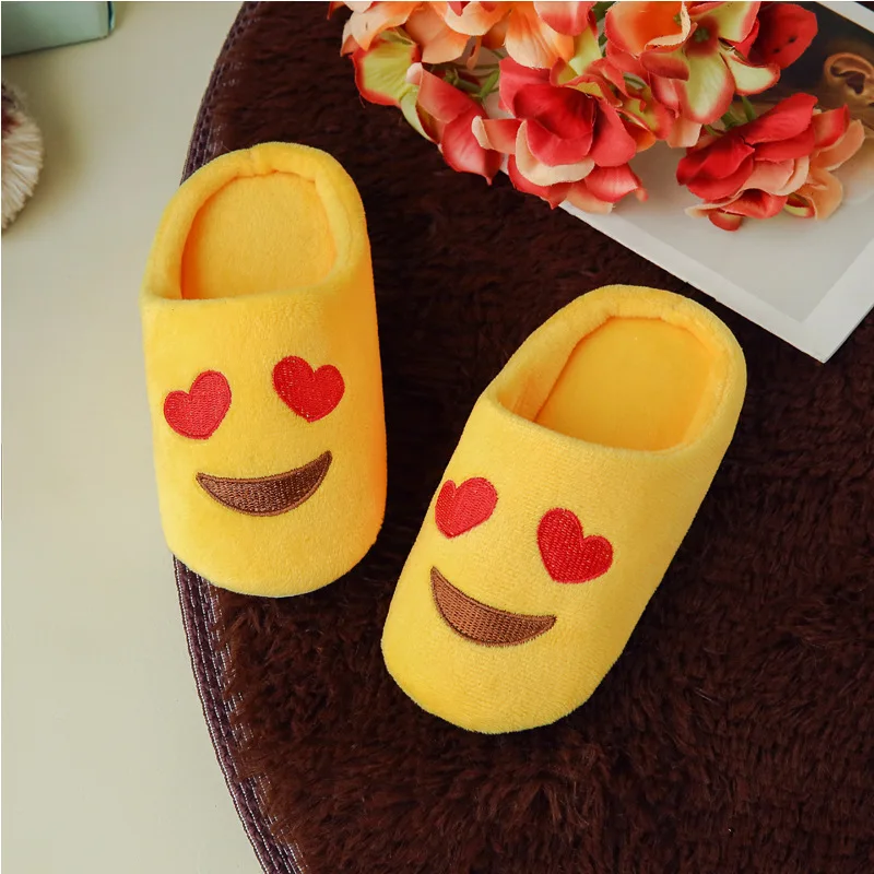 Baby Slippers Children Winter Boys Girls Warm Slippers Kids Cute Cotton Cartoon Soft Home Slippers Plush Floor Shoes Indoor Shoe - Цвет: 3