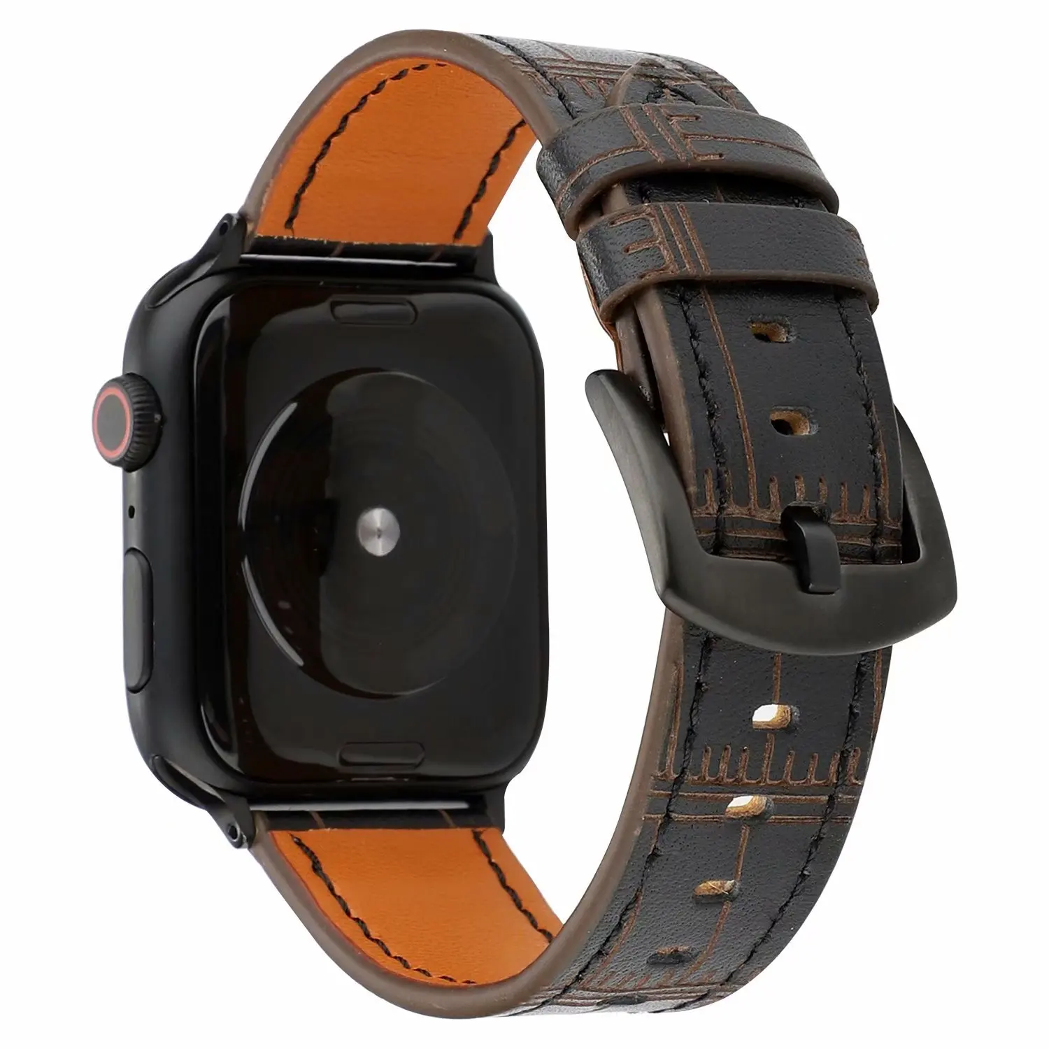Натуральная кожа, Correa, ремешок для наручных часов Apple Watch 5/4 группа 44/40 мм сменный Браслет ремешок 38, 42 мм, версия для наручных часов iWatch, версия 3, 2