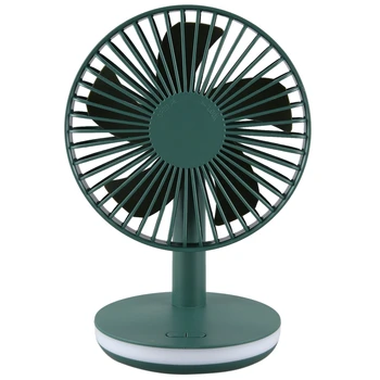 

LED Quiet Desktop Fan Multifunctional USB Desktop Fan