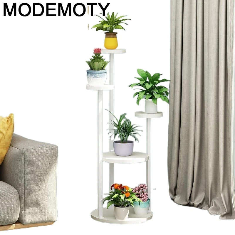 Indoor Scaffale Porta Piante Saksi Standi Rak Bunga Suporte Estante Para Flores Dekoration Outdoor Balcony Shelf Flower - Цена: 7 995,94 - 8 606,16 руб.