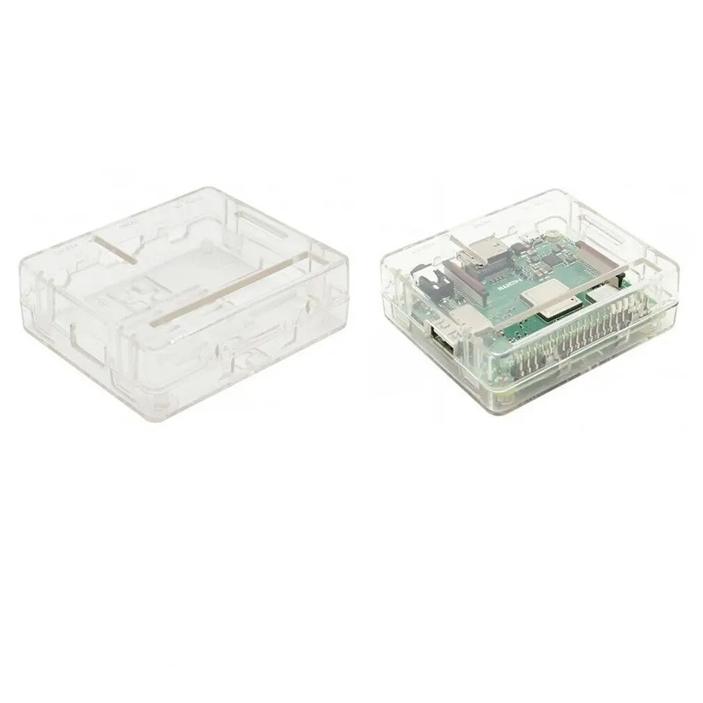 Черный/прозрачный Abs чехол для Raspberry Pi Модель 3 A+(Plus) D Abs чехол для Raspberry Pi Модель