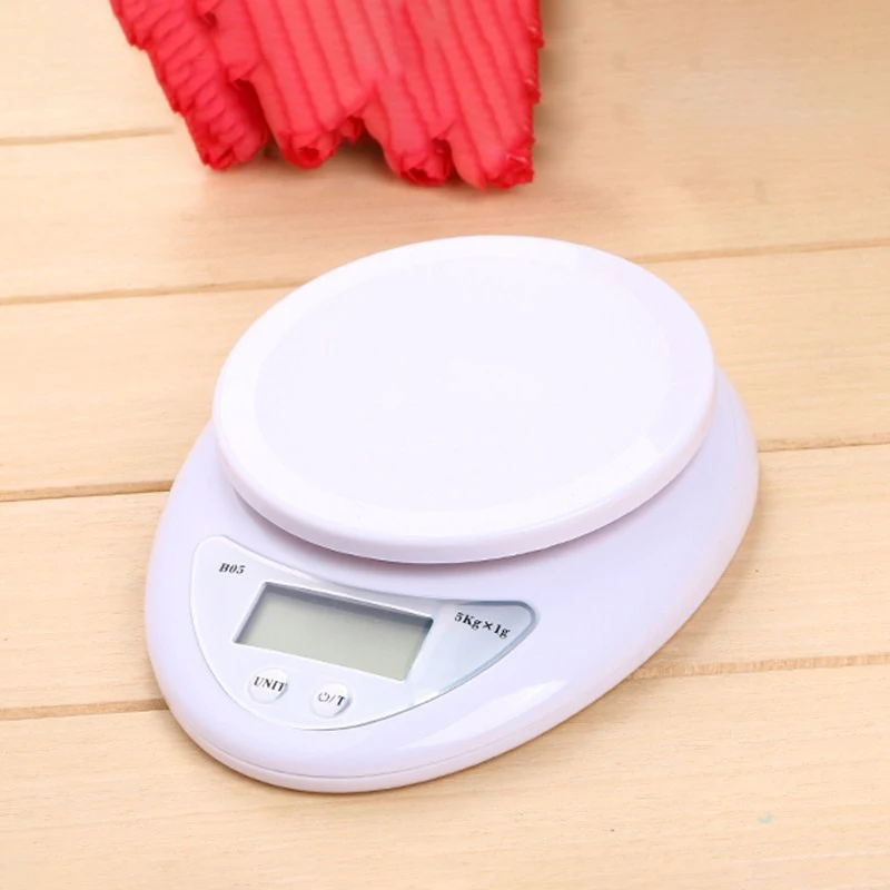 

5kg*1g Precision Digital scale Kitchen Food Diet Postal Scales balance weight Electronic scale weighting LED electronic scale