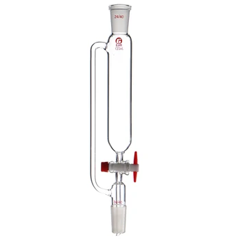 

100ML Lab High Quality PTFE Constant Pressure Standard Mouth 24 * 24 Funnel Cylindrical Drip Funnel