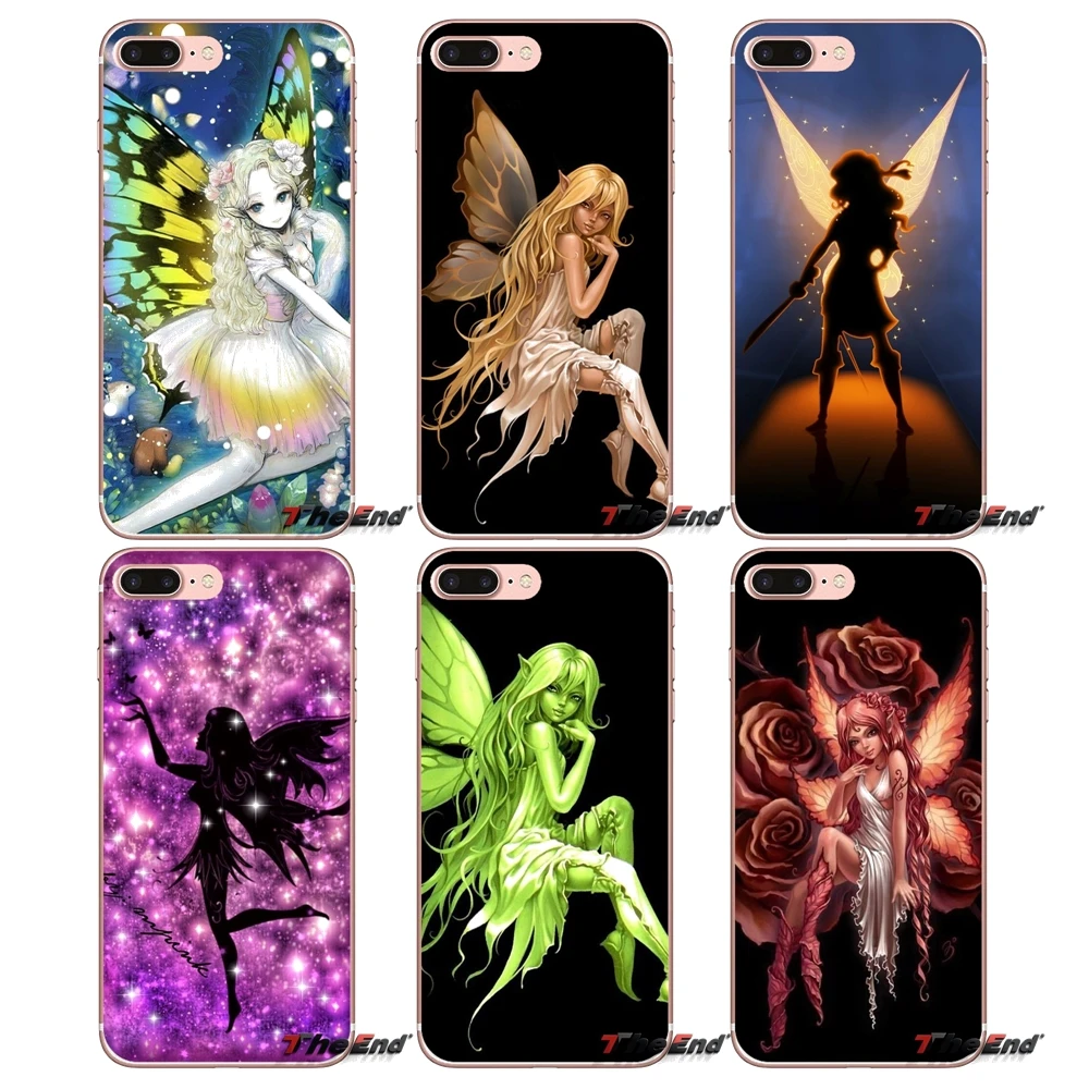 Soft Transparent Shell Covers pretty fairy Elf For Samsung Galaxy J1 J2 J3 J5 J7 A3 A5 A7 2015 2016 2017 J330 J530 J730 | Мобильные