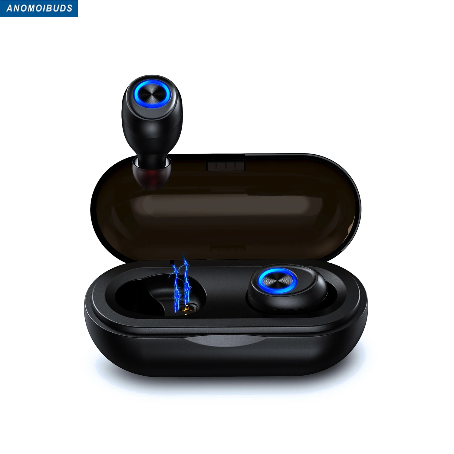 Anomoibuds Capsule wireless headphones bluetooth 5 0 3D Stereo Earbuds wireless bluetooth earphone Sport Game Headset in ear tw