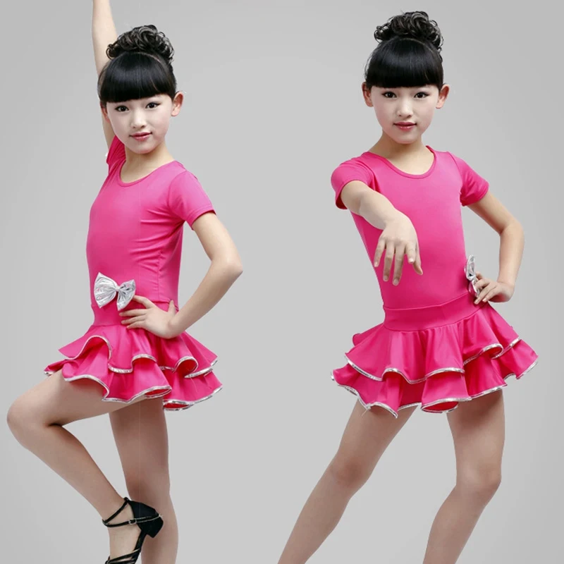 Новое танцевальное платье для латинских соревнований девочек детское танго ча