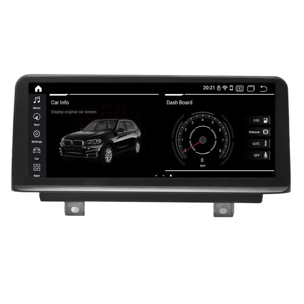 Top COIKA 10.25" Android 9.0 System Car GPS Navi Monitor For BMW F20 F21 F23 Cabrio 4+64G RAM Video Stereo WIFI BT SWC DVR 8 Core 3
