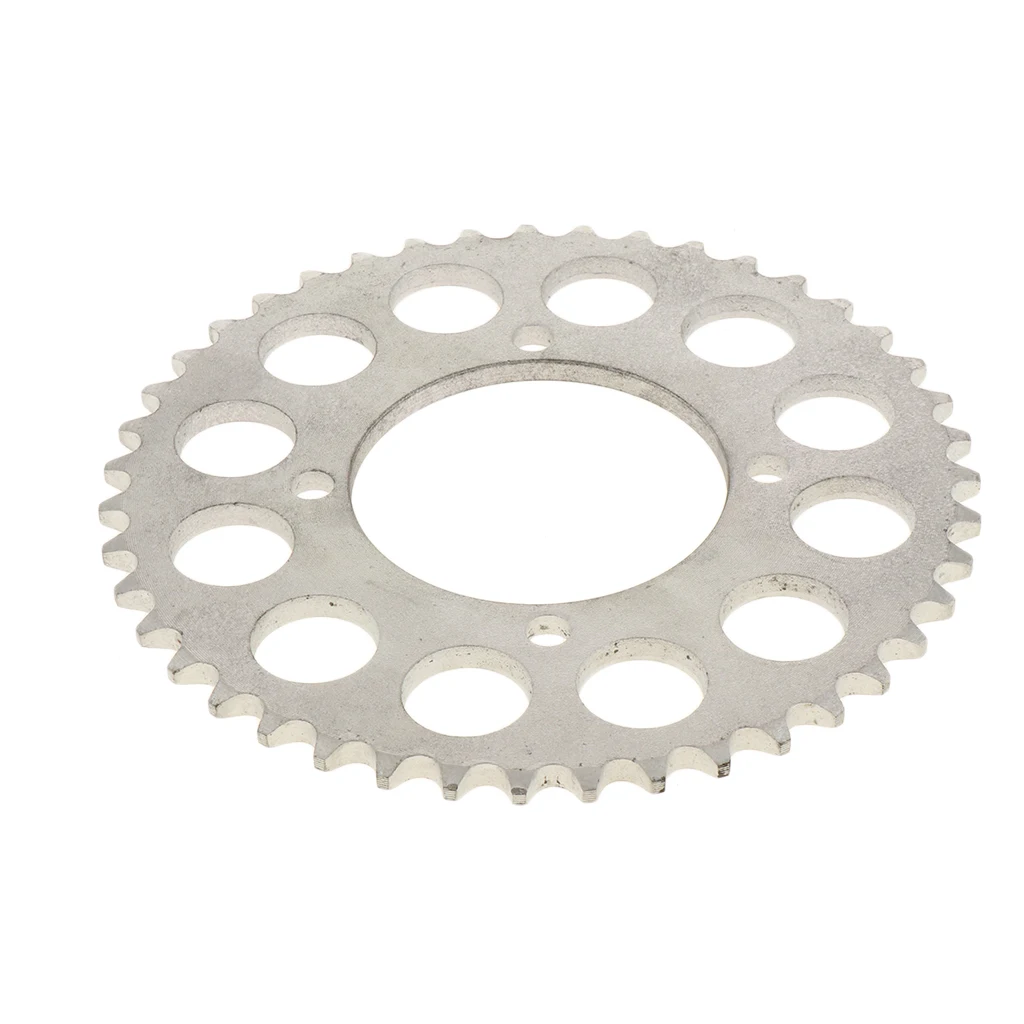 Motorcycle Driven Replacement 420 Chain 43 Tooth Rear Sprocket for 125cc 140cc 150cc 160cc Motorcycle Dirt Bike