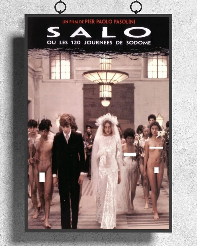 L146 SALO 120 DAYS OF SODOM Movie Banned Controversial Criterion UNCENSORED