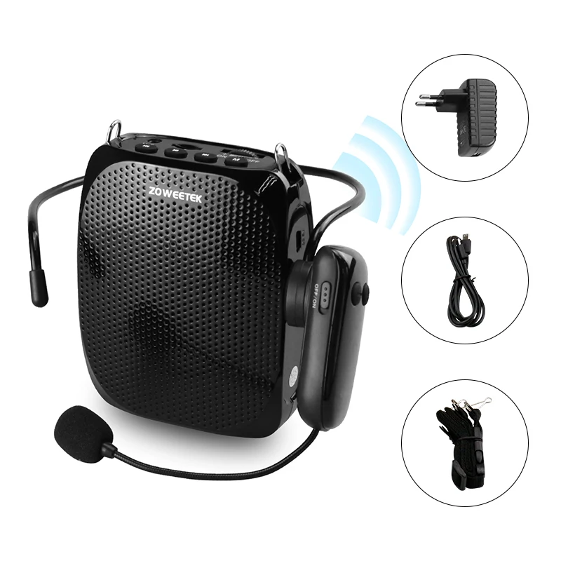 Zoweetek الأصلي اللاسلكية المحمولة UHF مكبر صوت صغ...