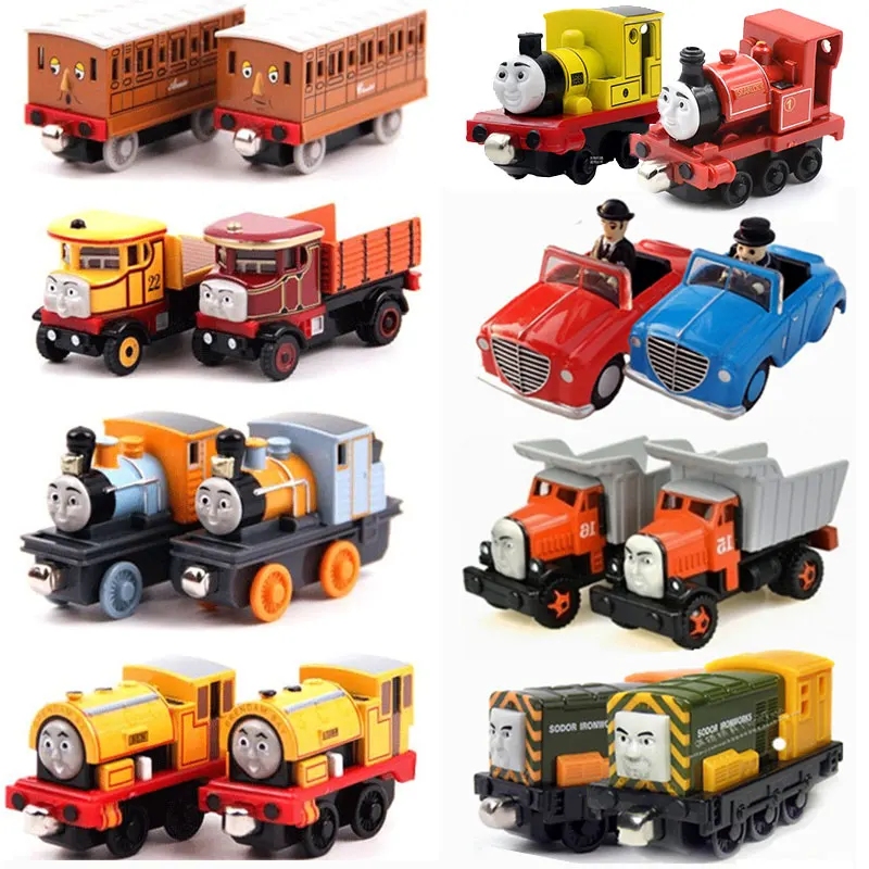 Ensemble De Jouets Thomas Et Ses Amis Pour Enfants 2 Pieces En Alliage Metallique Moule Sous Pression Train Cadeau De Collection Aliexpress Jeux Et Loisirs