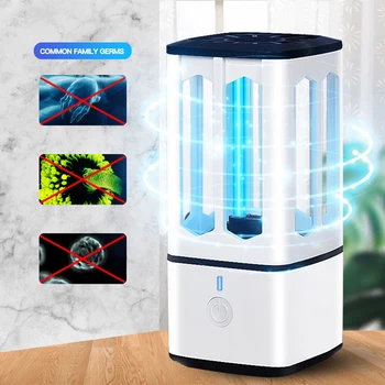 

360 Degree Sterilization Portable Ultraviolet Germicidal Lamp Safe Germicidal Light UV Sterilizer for Home Small Spaces In Stock