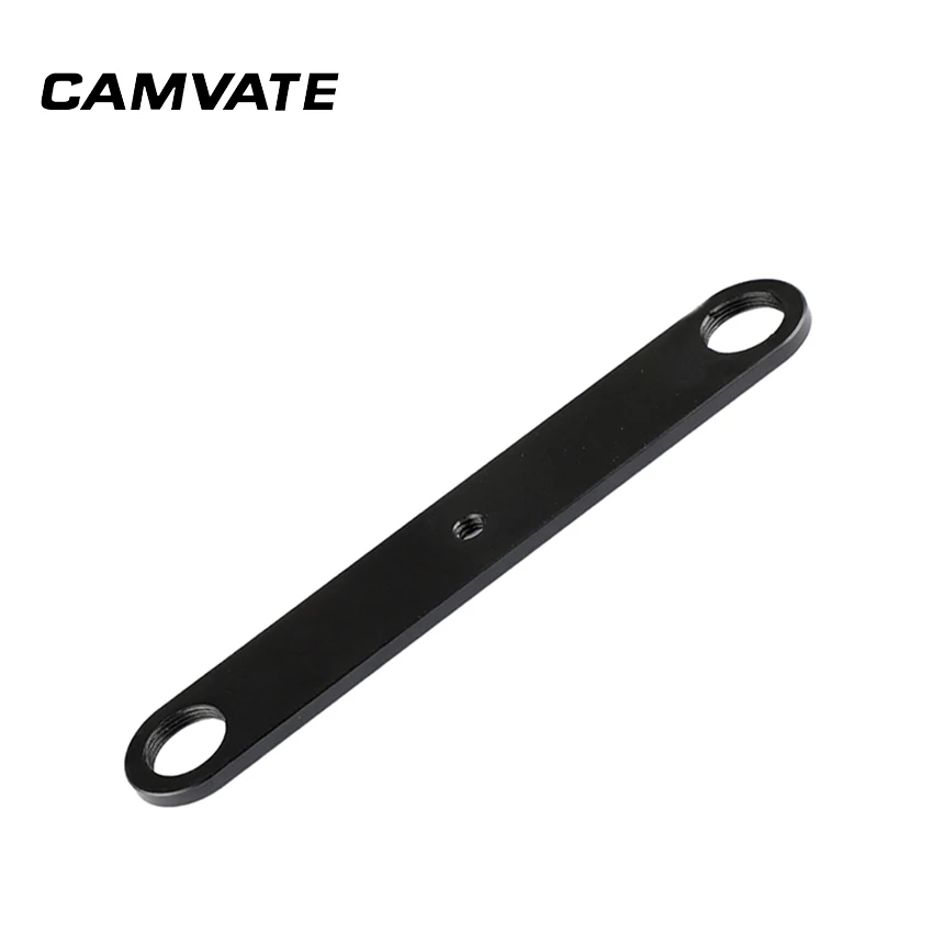 CAMVATE двойной 5/8 &quot 27 Держатель для поддержки микрофона баланс луч стабилизатор