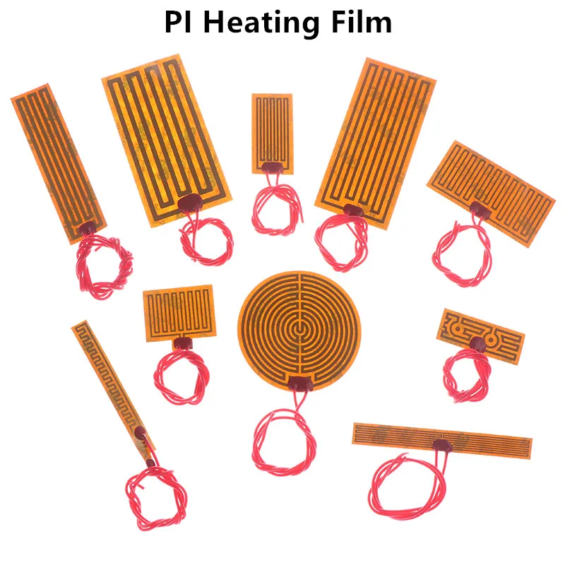 Mat Oil-Heater Heating-Film-Plate Heated-Panel-Pad Polyimide Flexible Electric 24V 12V